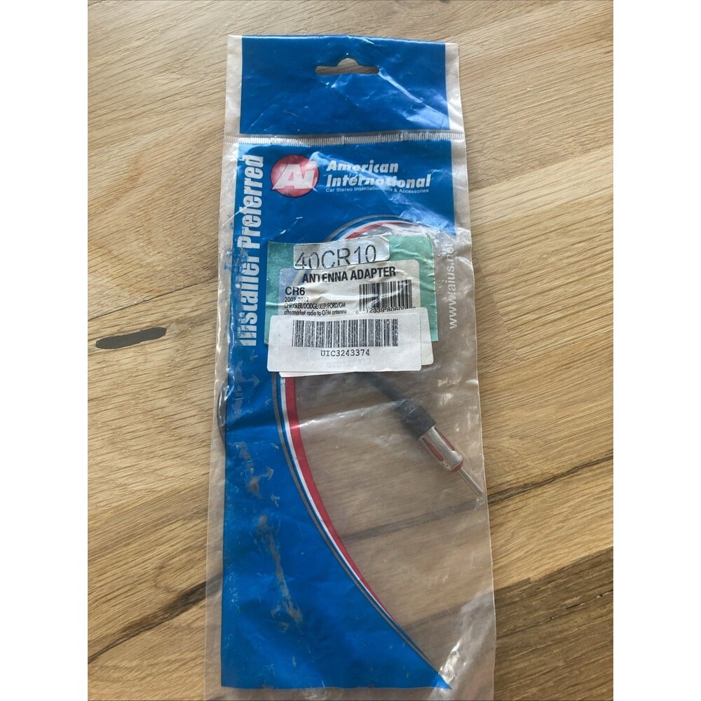 Antenna Adapter CR6 2002-2012 Chrysler/Dodge Jeep/Ford/GM New in package